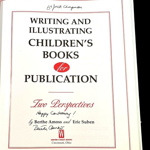 Writing and Illustrating Childrens Books for Publication Berthe Amoss SIGNED - Picture 4 of 10